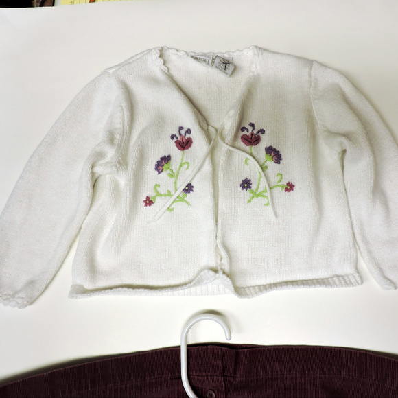 CHEROKEE Jumper and a Sweater sz 24 mo .. EUC - Picture 4 of 7